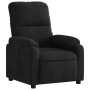 Sillón reclinable tela de microfibra negro en Sillones | Comprar online en Foru.es