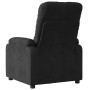 Sillón reclinable tela de microfibra negro en Sillones | Comprar online en Foru.es
