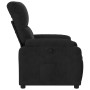 Sillón reclinable tela de microfibra negro en Sillones | Comprar online en Foru.es