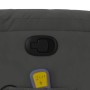 Sillón reclinable de masaje tela de microfibra gris oscuro en Sillones | Comprar online en Foru.es