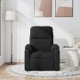 Sillón reclinable de masaje tela de microfibra negro en Sillones | Comprar online en Foru.es