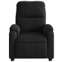 Sillón reclinable de masaje tela de microfibra negro en Sillones | Comprar online en Foru.es