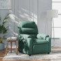 Sillón reclinable de tela verde oscuro en Sillones | Comprar online en Foru.es