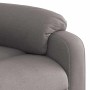 Sillón reclinable de tela gris taupe en Sillones | Comprar online en Foru.es