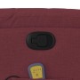 Sillón de masaje reclinable de tela color vino tinto en Sillones | Comprar online en Foru.es