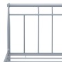 Estructura de cama de metal gris 100x200 cm de vidaXL, Camas y somieres - Ref: Foro24-325035, Precio: 76,45 €, Descuento: %