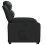 Sillón reclinable de cuero sintético negro en Sillones | Comprar online en Foru.es