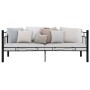 Estructura de cama de metal negro 90x200 cm de vidaXL, Camas y somieres - Ref: Foro24-286135, Precio: 146,86 €, Descuento: %