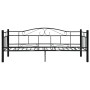 Estructura de cama de metal negro 90x200 cm de vidaXL, Camas y somieres - Ref: Foro24-286135, Precio: 146,86 €, Descuento: %