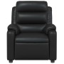 Sillón de masaje reclinable cuero sintético negro en Sillones | Comprar online en Foru.es