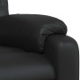 Sillón de masaje reclinable cuero sintético negro en Sillones | Comprar online en Foru.es