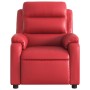 Sillón de masaje reclinable cuero sintético rojo en Sillones | Comprar online en Foru.es
