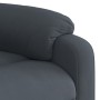 Sillón reclinable de terciopelo gris oscuro en Sillones | Comprar online en Foru.es