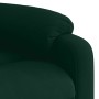 Sillón reclinable de terciopelo verde oscuro en Sillones | Comprar online en Foru.es