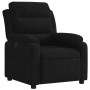 Sillón reclinable de terciopelo negro en Sillones | Comprar online en Foru.es