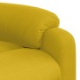 Sillón reclinable terciopelo amarillo en Sillones | Comprar online en Foru.es