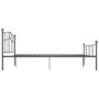 Estructura de cama de metal gris 160x200 cm de vidaXL, Camas y somieres - Ref: Foro24-284534, Precio: 136,73 €, Descuento: %