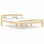 Estructura de cama de madera de pino maciza 160x200 cm de vidaXL, Camas y somieres - Ref: Foro24-322065, Precio: 128,95 €, De...