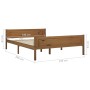 Estructura de cama madera maciza pino marrón miel 140x200 cm de vidaXL, Camas y somieres - Ref: Foro24-322113, Precio: 133,85...