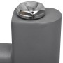 Radiador toallero de baño recto gris 600 x 1160 mm de vidaXL, Radiadores - Ref: Foro24-141892, Precio: 112,49 €, Descuento: %