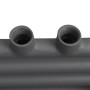 Radiador toallero de baño recto gris 600 x 1160 mm de vidaXL, Radiadores - Ref: Foro24-141892, Precio: 112,49 €, Descuento: %