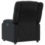 Sillón de masaje reclinable cuero sintético negro en Sillones | Comprar online en Foru.es