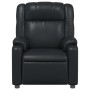 Sillón de masaje reclinable cuero sintético negro en Sillones | Comprar online en Foru.es
