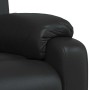 Sillón de masaje reclinable cuero sintético negro en Sillones | Comprar online en Foru.es