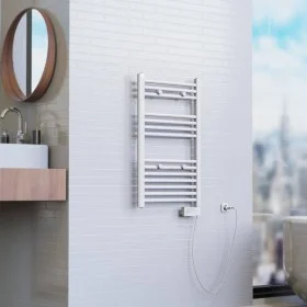 EISL Radiador de baño con temporizador blanco 80x50x15 cm de EISL, Radiadores - Ref: Foro24-438838, Precio: 277,14 €, Descuen...