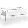 Estructura de sofá cama de metal gris 90x200 cm de vidaXL, Camas y somieres - Ref: Foro24-324775, Precio: 128,87 €, Descuento: %