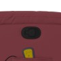 Sillón de masaje reclinable cuero sintético rojo tinto en Sillones | Comprar online en Foru.es