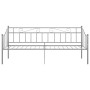Estructura de sofá cama de metal gris 90x200 cm de vidaXL, Camas y somieres - Ref: Foro24-324775, Precio: 128,87 €, Descuento: %