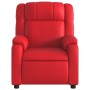 Sillón de masaje reclinable cuero sintético rojo en Sillones | Comprar online en Foru.es