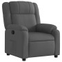 Sillón reclinable de tela gris oscuro en Sillones | Comprar online en Foru.es