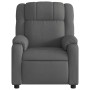 Sillón reclinable de tela gris oscuro en Sillones | Comprar online en Foru.es