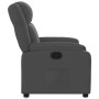 Sillón reclinable de tela gris oscuro en Sillones | Comprar online en Foru.es