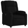 Sillón reclinable de tela negro en Sillones | Comprar online en Foru.es