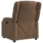 Sillón reclinable de tela marrón en Sillones | Comprar online en Foru.es