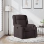 Sillón reclinable de tela marrón oscuro en Sillones | Comprar online en Foru.es