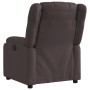 Sillón reclinable de tela marrón oscuro en Sillones | Comprar online en Foru.es