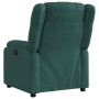 Sillón reclinable de tela verde oscuro en Sillones | Comprar online en Foru.es