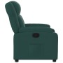 Sillón reclinable de tela verde oscuro en Sillones | Comprar online en Foru.es