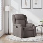 Sillón reclinable de tela gris taupe en Sillones | Comprar online en Foru.es