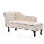 Diván de cuero sintético blanco crema de vidaXL, Divanes - Ref: Foro24-60783, Precio: 423,04 €, Descuento: %