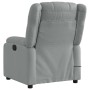 Sillón reclinable de masaje de tela gris claro en Sillones | Comprar online en Foru.es