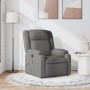 Sillón de masaje reclinable de tela gris oscuro en Sillones | Comprar online en Foru.es