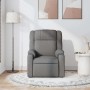 Sillón de masaje reclinable de tela gris oscuro en Sillones | Comprar online en Foru.es