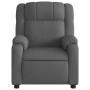 Sillón de masaje reclinable de tela gris oscuro en Sillones | Comprar online en Foru.es