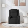 Sillón reclinable de masaje de tela negro en Sillones | Comprar online en Foru.es