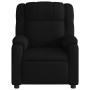 Sillón reclinable de masaje de tela negro en Sillones | Comprar online en Foru.es